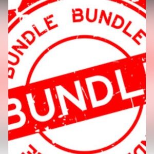 Bundle 2 or more items $15 or less at $10 each
